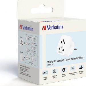 AAD Productions Adapter podróżny Verbatim WTEU-02 globalny-europejski 2