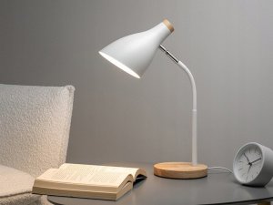 Lampka biurkowa Borland biała  (TRAOSW47235) 5