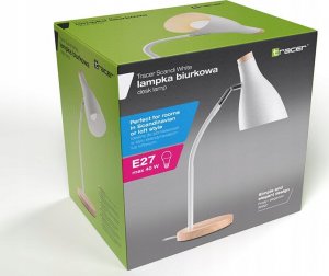 Lampka biurkowa Borland biała  (TRAOSW47235) 7