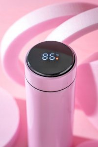 BA Productions LLC Termos Adler AD 4506 różowy,wyświetlacz LED, 473ml 7