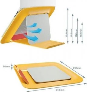 IncaGold LEITZ Podstawka pod monitor Leitz Ergo  biała 5