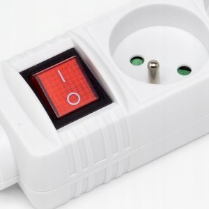 Art.-Multimedia Listwa Zasilająca Standard 6 gniazd 1,5m biała 2