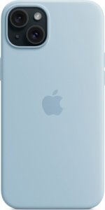Apple APPLE iPhone 15 Plus Silicone Case with MagSafe - Light Blue 2