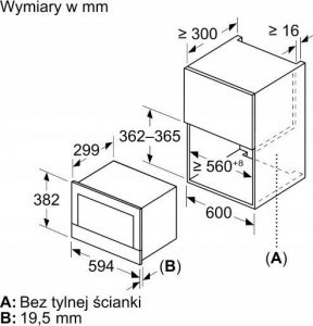 Piekarnik Bosch Microwave oven Bosch BFL7221B1 6