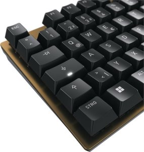 Klawiatura Cherry CHERRY Keyboard KC 200 MX MX2A SILENT RED [DE] black/bronze MX2A SILENT RED Switch 5