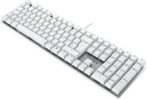 Klawiatura Cherry CHERRY Keyboard KC 200 MX MX2A SILENT RED [DE] white/silver MX2A SILENT RED Switch 2
