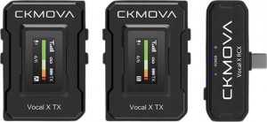 Mikrofon CKMOVA CKMOVA Vocal X V4 MK2 - Bezprzewodowy system usb-c z dwoma mikrofonami 1