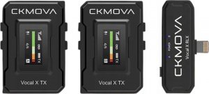 Mikrofon CKMOVA CKMOVA Vocal X V6 MK2 - Bezprzewodowy system lightning z dwoma mikrofonami 1