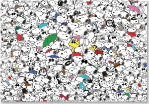 Clementoni Puzzle Compact Impossible Peanuts 1000 elementów 2