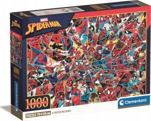 Clementoni Puzzle 1000 elementów Compact Spider-Man 1