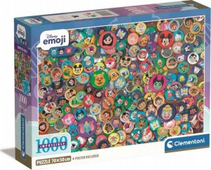 Clementoni Puzzle 1000 elementów Compact Disney Emoji 1