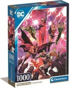 Clementoni Puzzle 1000 elementów Compact DC Comics Liga Sprawiedliwych (Justice League) 2