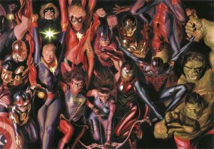 Clementoni Puzzle 1000 elementów Compact Marvel The Avengers 2