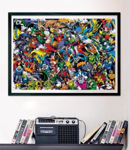 Clementoni Puzzle 1000 elementów Compact DC Comics Liga Sprawiedliwych (Justice League) 3