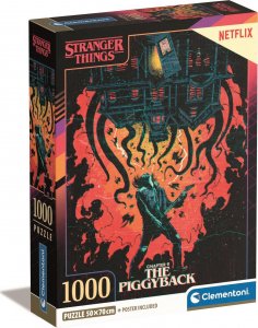 Clementoni Puzzle 1000 elementów Compact Netflix Stranger Things 2
