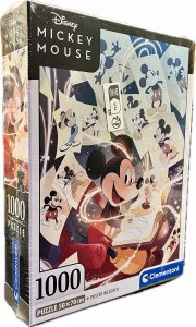Clementoni Puzzle 1000 elementów Compact Mickey Mouse Celebration 1