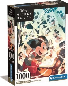 Clementoni Puzzle Compact Mickey Mouse Celebration 1000 elementów (39811) 1
