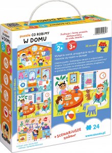 Czuczu Puzzle Co robimy w domu 24 elementy 2