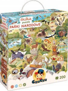 Czuczu Puzzle Dzikie puzzle - Parki Narodowe 200 elementów 1