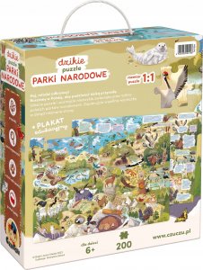 Czuczu Puzzle Dzikie puzzle - Parki Narodowe 200 elementów 2