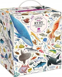 Czuczu Puzzle Puzzlove Ryby i zwierzęta wodne 200 elementów 1