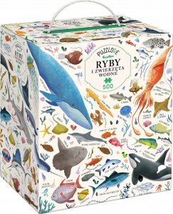 Czuczu Puzzle Puzzlove Ryby i zwierzęta wodne 500 elementów 1