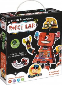 Czuczu Puzzle kreatywne 63 elementy - Robot Lab 1