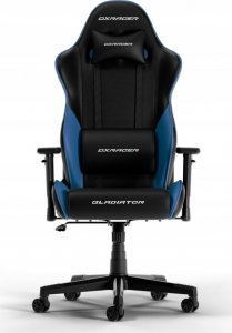 Biurko DXRacer GLADIATOR L Black & Blue PVC Leather 1