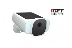 Kamera IP iGET iGET SECURITY EP29 White - venkovní solární bateriová FullHD kamera, zvuk, bílá 1