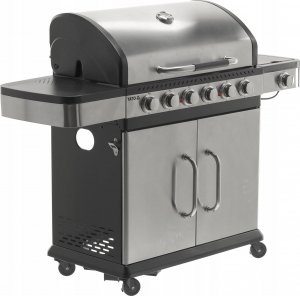 Yato YG.GAS GRILL 6+1 STAINLESS STEEL 20.2KW 1