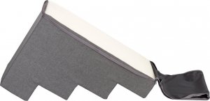 Welsti Schody dla psa Welsti 40cm 4 stopnie ciemne szare w łapki 7