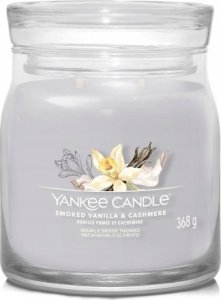 Yankee Candle Yankee Candle Signature Smoked Vanilla & Cashmere Świeca Średnia 368g 1