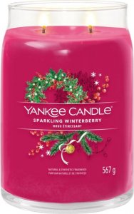 Yankee Candle Yankee Candle Signature Sparkling Winterberry Świeca Duża 567g 6