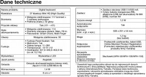 Yamaha Yamaha PSS-F30 - Keyboard 7