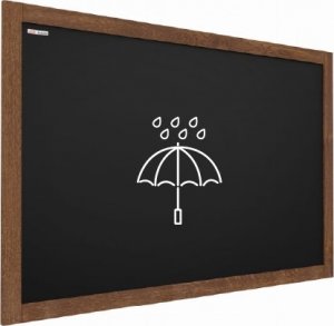 Allboards wodoodporna kredowa 100x80 cm czarna 14