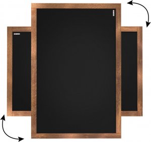 Allboards wodoodporna kredowa 100x80 cm czarna 6