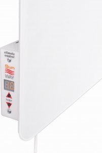 Grzejnik TEPLOCERAMIC Grzejnik szklany na podczerwień SWG RA 600 programator 24/7 2