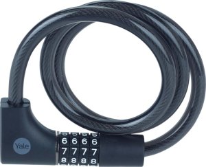 Yale Linka rowerowa z zamkiem szyfrowym i kluczem YCC0/12/100/2 2