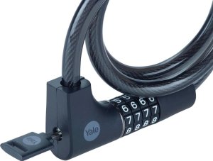 Yale Linka rowerowa z zamkiem szyfrowym i kluczem YCC0/12/100/2 5