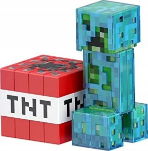 Figurka Mattel Minecraft Creeper Diamentowy poziom 1