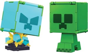 Figurka Mattel Minecraft Flippin' Figs Creeper z transformacją 2w1 (HTL46) 3
