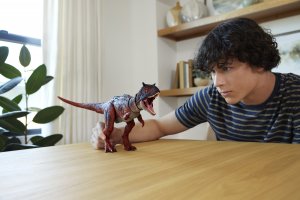 Figurka Mattel Jurassic World Kolekcja Hammonda Karnotaur Duży dinozaur HTK44 16