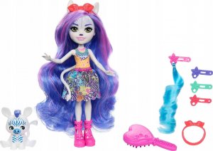 Mattel Lalka Deluxe Enchantimals Zebra 7