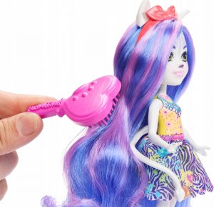 Mattel Lalka Deluxe Enchantimals Zebra 8