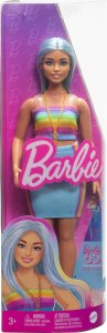 Lalka Barbie Mattel Fashionistas długie niebieskie włosy (HRH16) 2