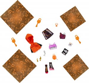 Mattel Lalka Monster High Straszy sekrety Toralei Stripe neon (607245) 4