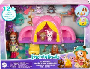 Mattel Enchantimals Wycieczka pod namiot zestaw z lalką 5