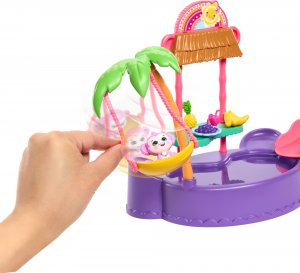 Mattel Zestaw Enchantimals Tropikalny basen + lalka Małpka 2