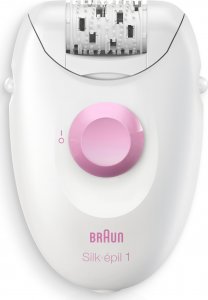 Depilator Braun Braun Silk-épil 1 1-000 biało-różowy 5