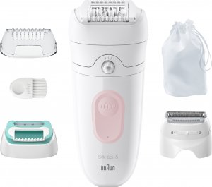 Depilator Braun Braun Silk-épil 5 5-050 biało-różowy 5